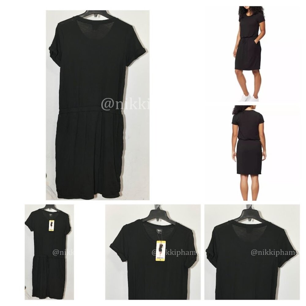 32 Degrees Ladies' Soft Lux Dress in black - Picture 1 of 5